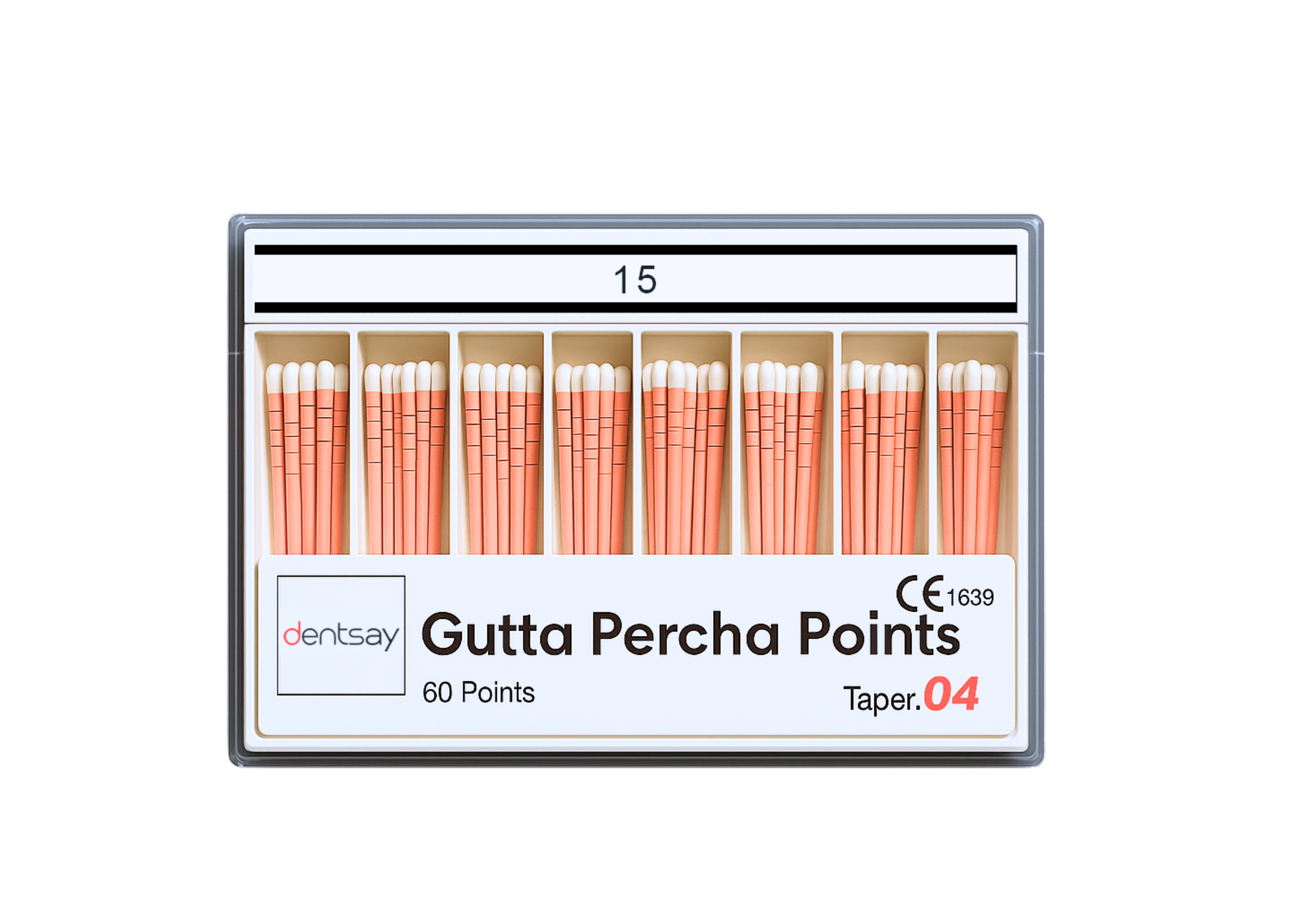 Dentsay Gutta Percha Points Taper .04 SerisiGutta Percha ve Paper PointsDentsayAsil Dental