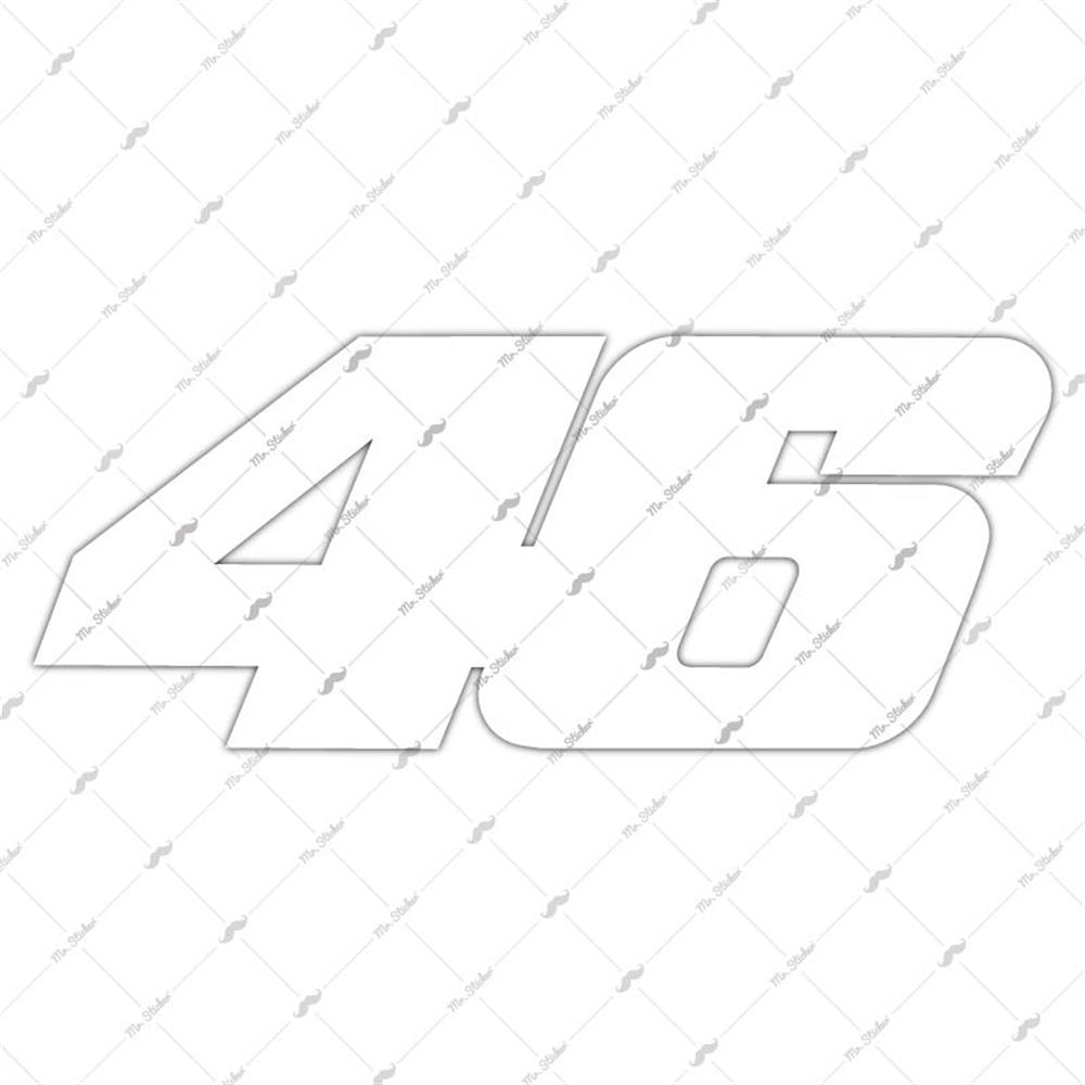ALT18- 46 Beyaz Renk Etiket