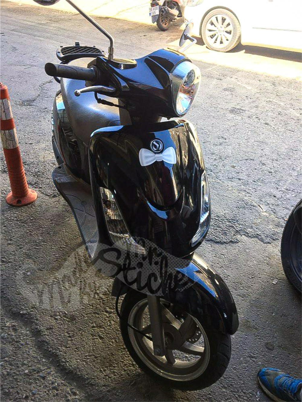 BWTM8 Beyaz Papyon Etiketi