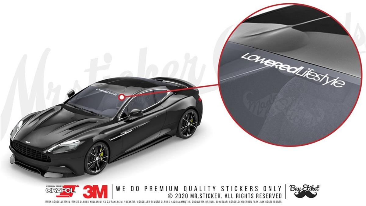 CAR29 Alcaltilmis Hayat Stili (Lowered Lifestyle)V1 Yazili Etiket