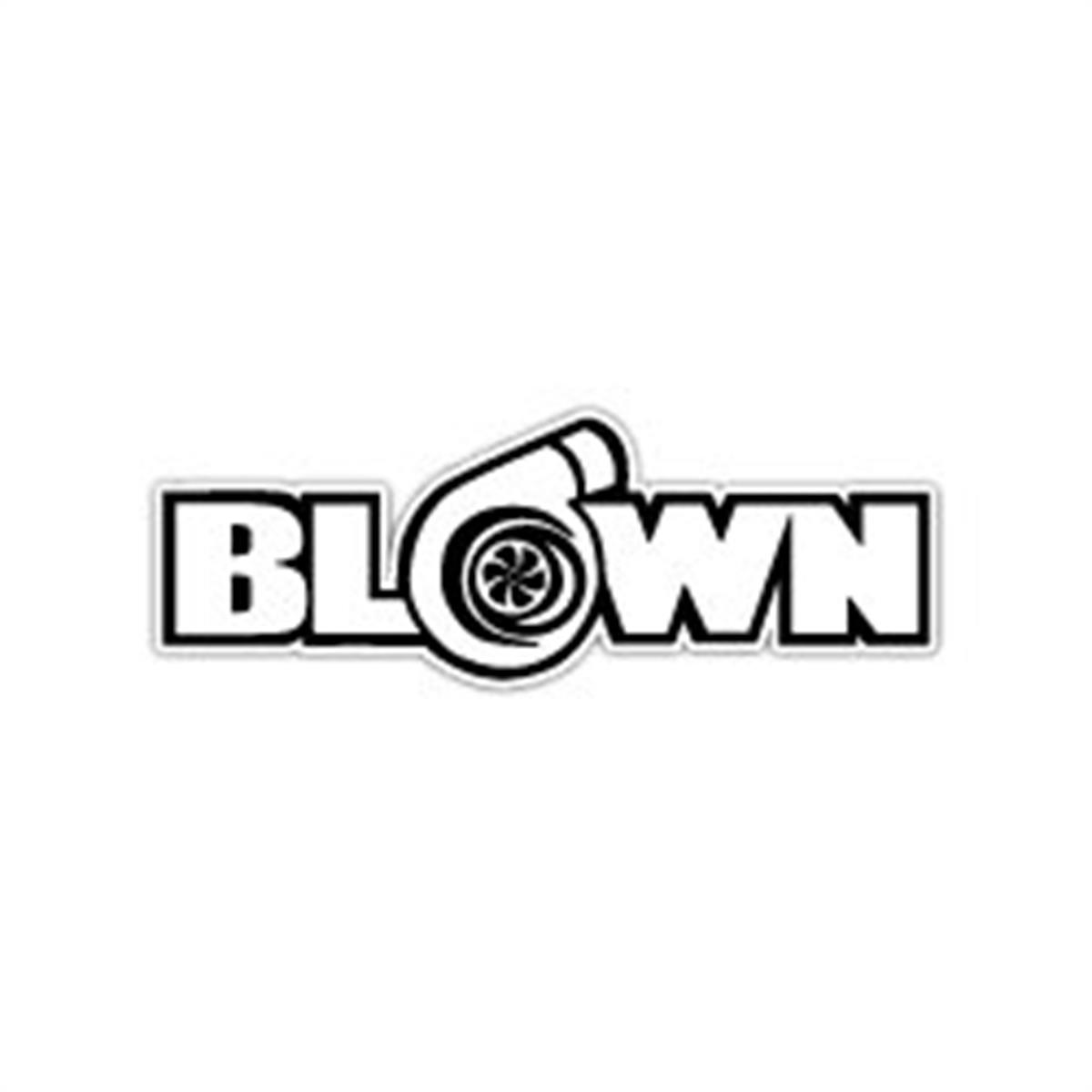 CAR43 Blown Yazili Turbo Etiketi