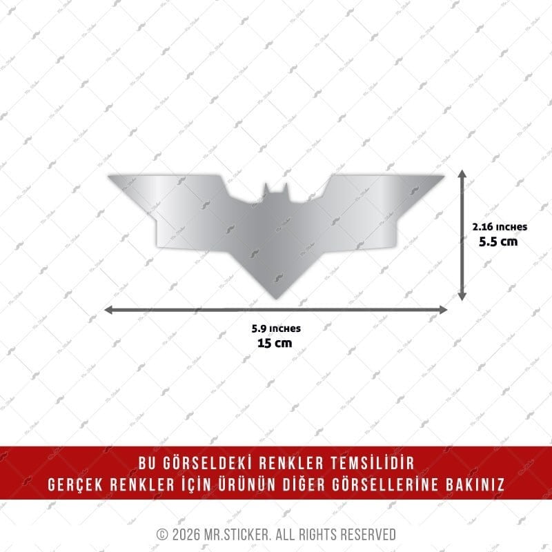 CHR1 Krom Seri Yarasa Etiketi