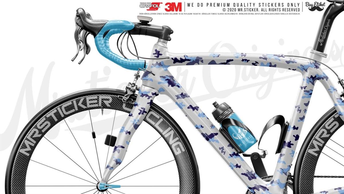 CMO416 Custom Renk Secenekli Bisiklet Boy Kamuflaj Seti