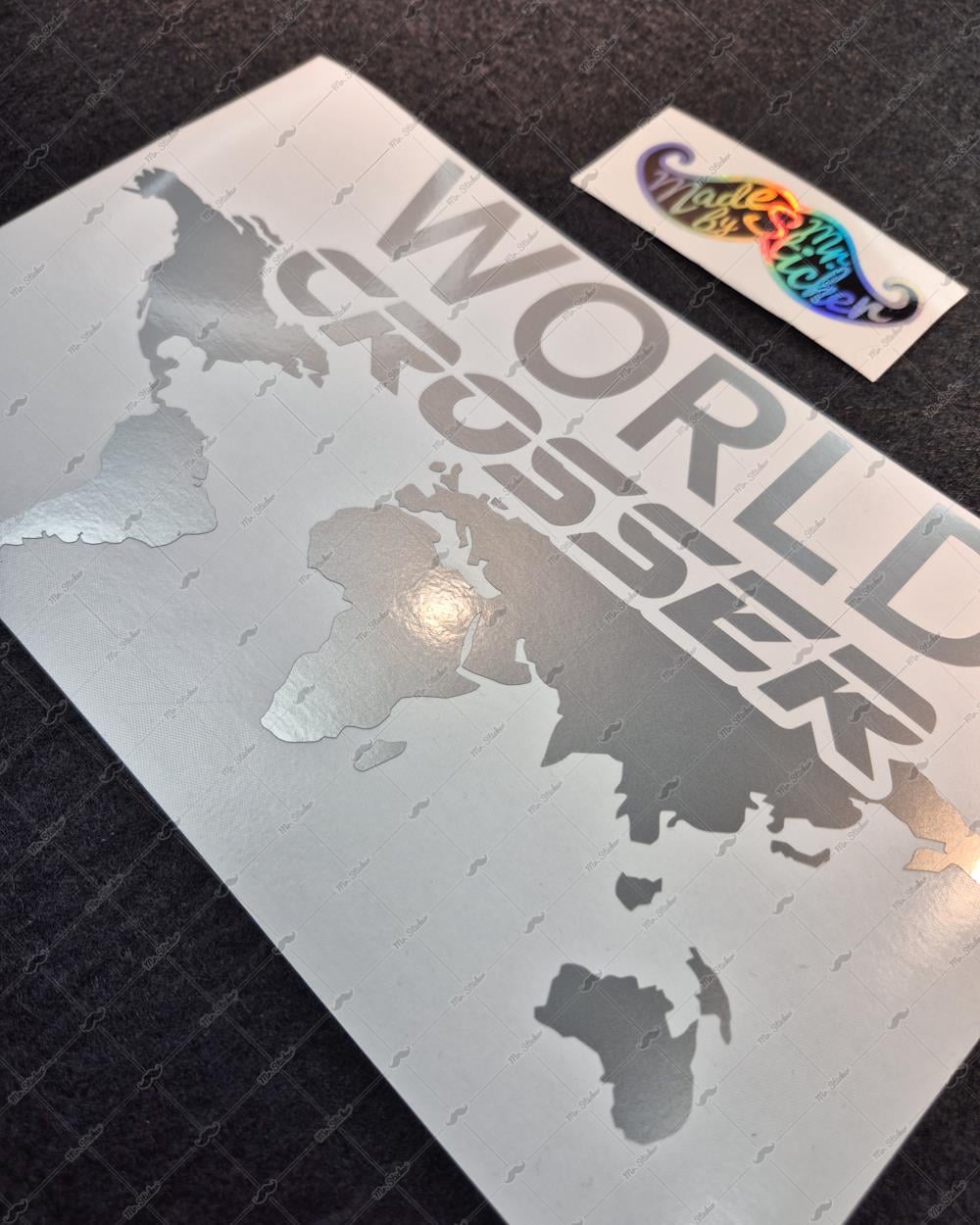 CSE1 World Crosser (Dunyayi Gezen) Yazili Etiket - Renk Seçenekli