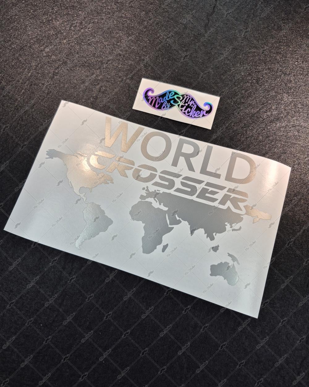 CSE1 World Crosser (Dunyayi Gezen) Yazili Etiket - Renk Seçenekli