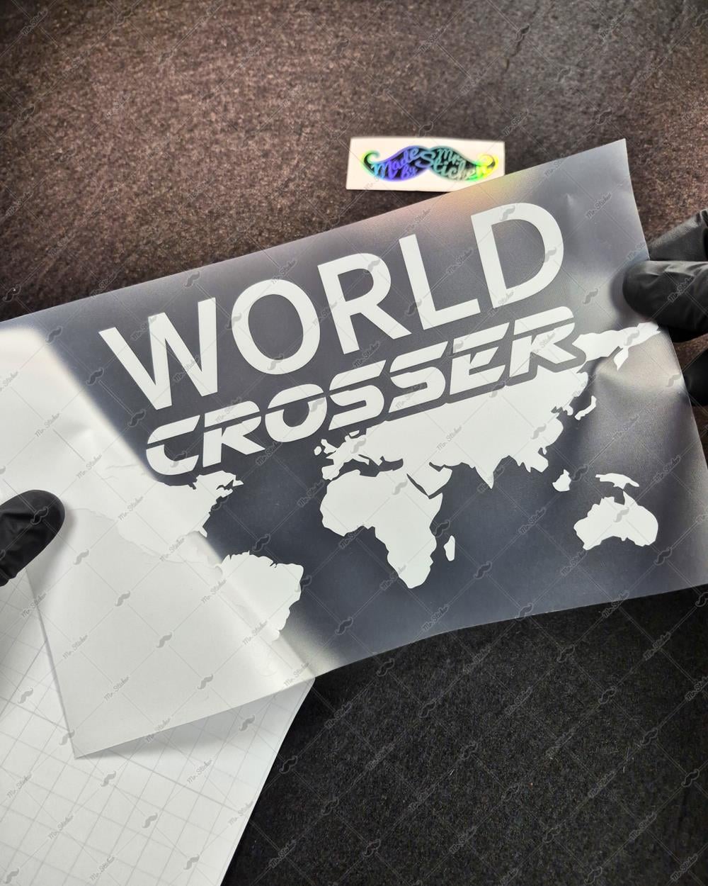 CSE1 World Crosser (Dunyayi Gezen) Yazili Etiket - Renk Seçenekli