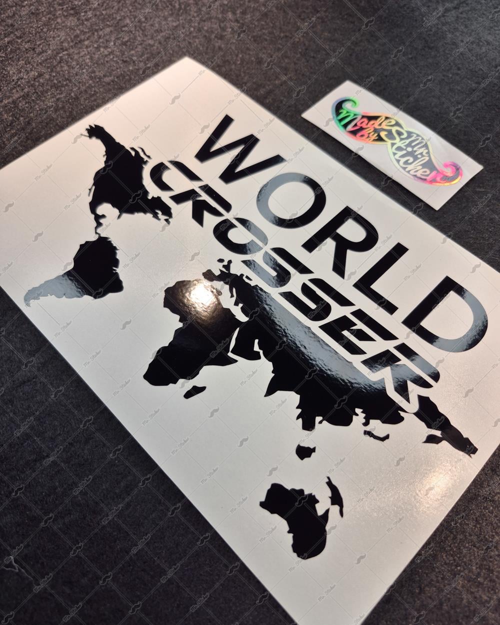 CSE1 World Crosser (Dunyayi Gezen) Yazili Etiket - Renk Seçenekli