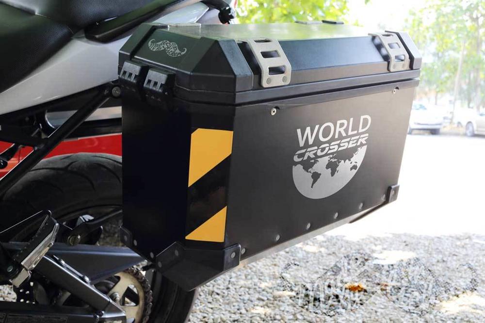 CSE10 World Crosser (Dunyayi Gezen) Etiketi - Mat Gumus Gri
