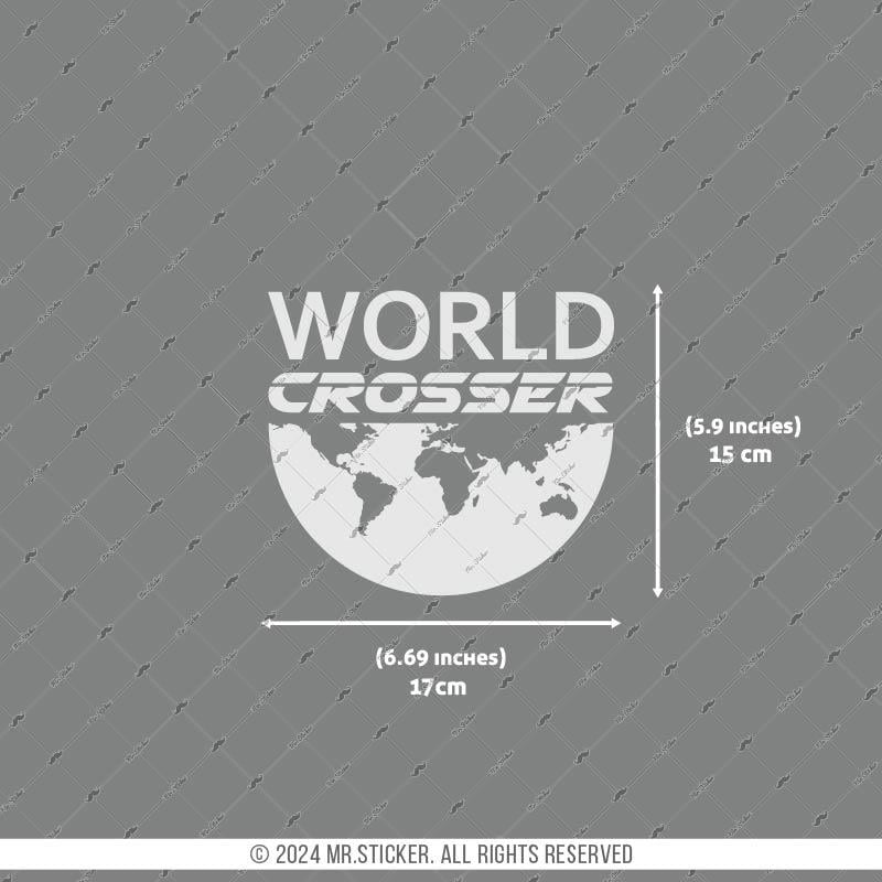 CSE10S İkili Set - World Crosser (Dunyayi Gezen) Etiketi - Mat Gumus Gri