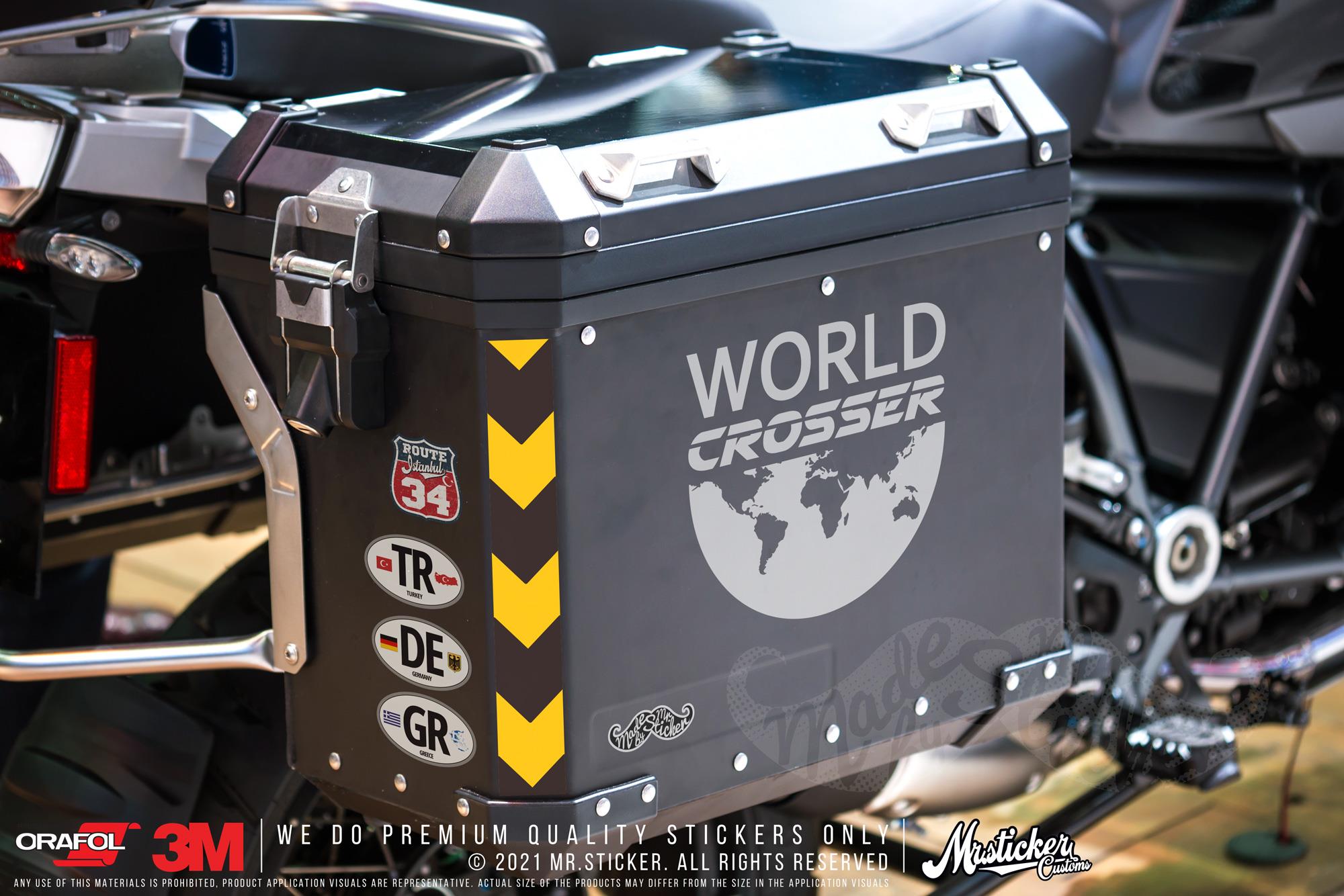 CSE10S İkili Set - World Crosser (Dunyayi Gezen) Etiketi - Mat Gumus Gri