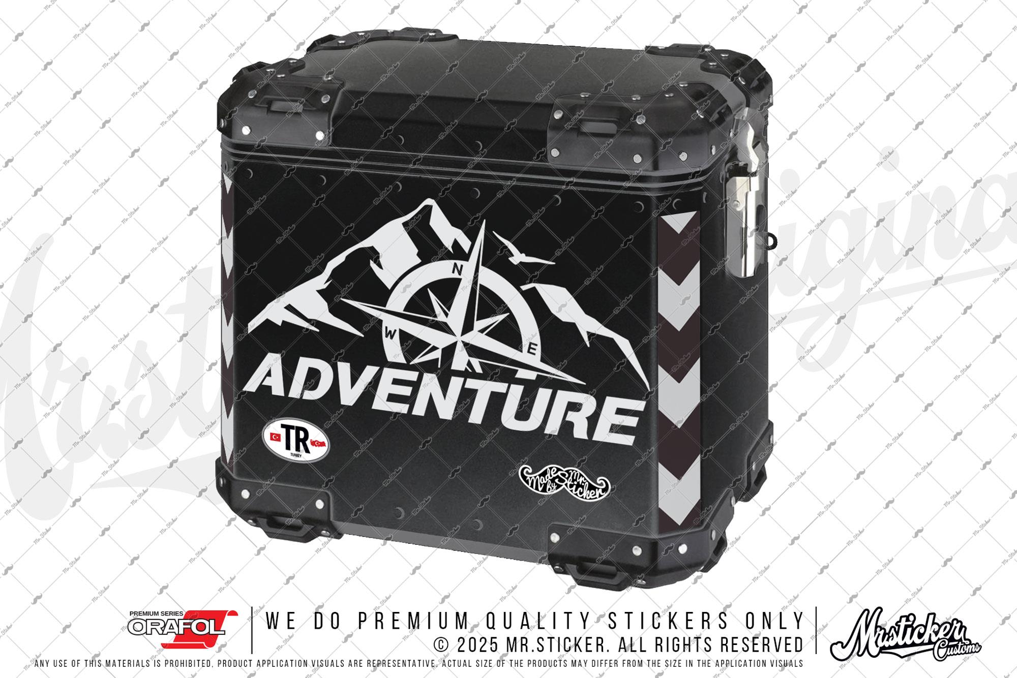 CSE13 Reflektif Adventure Yazılı Sticker
