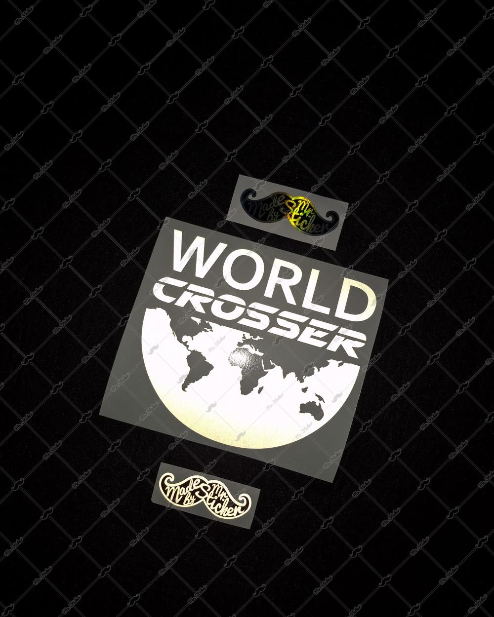 CSE17 Reflektif World Crosser (Dunyayi Gezen) Etiketi