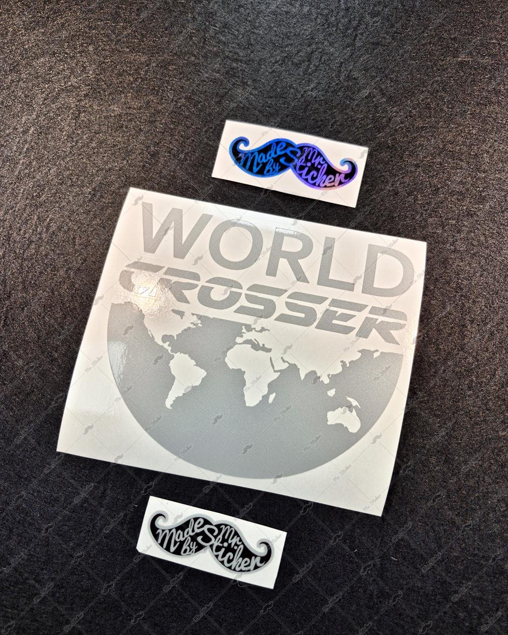 CSE17 Reflektif World Crosser (Dunyayi Gezen) Etiketi