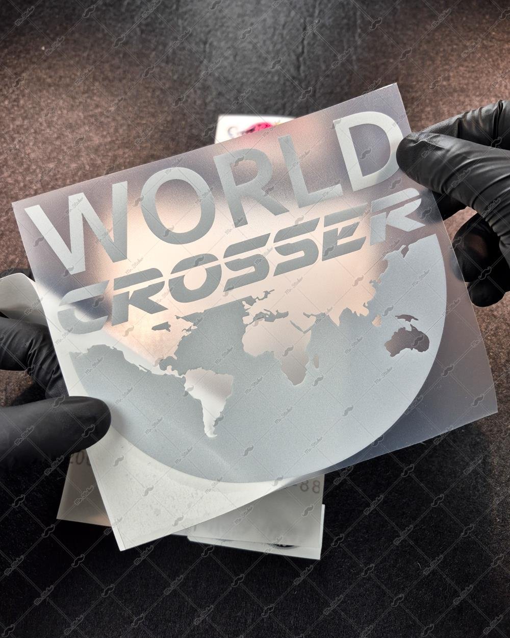 CSE17 Reflektif World Crosser (Dunyayi Gezen) Etiketi