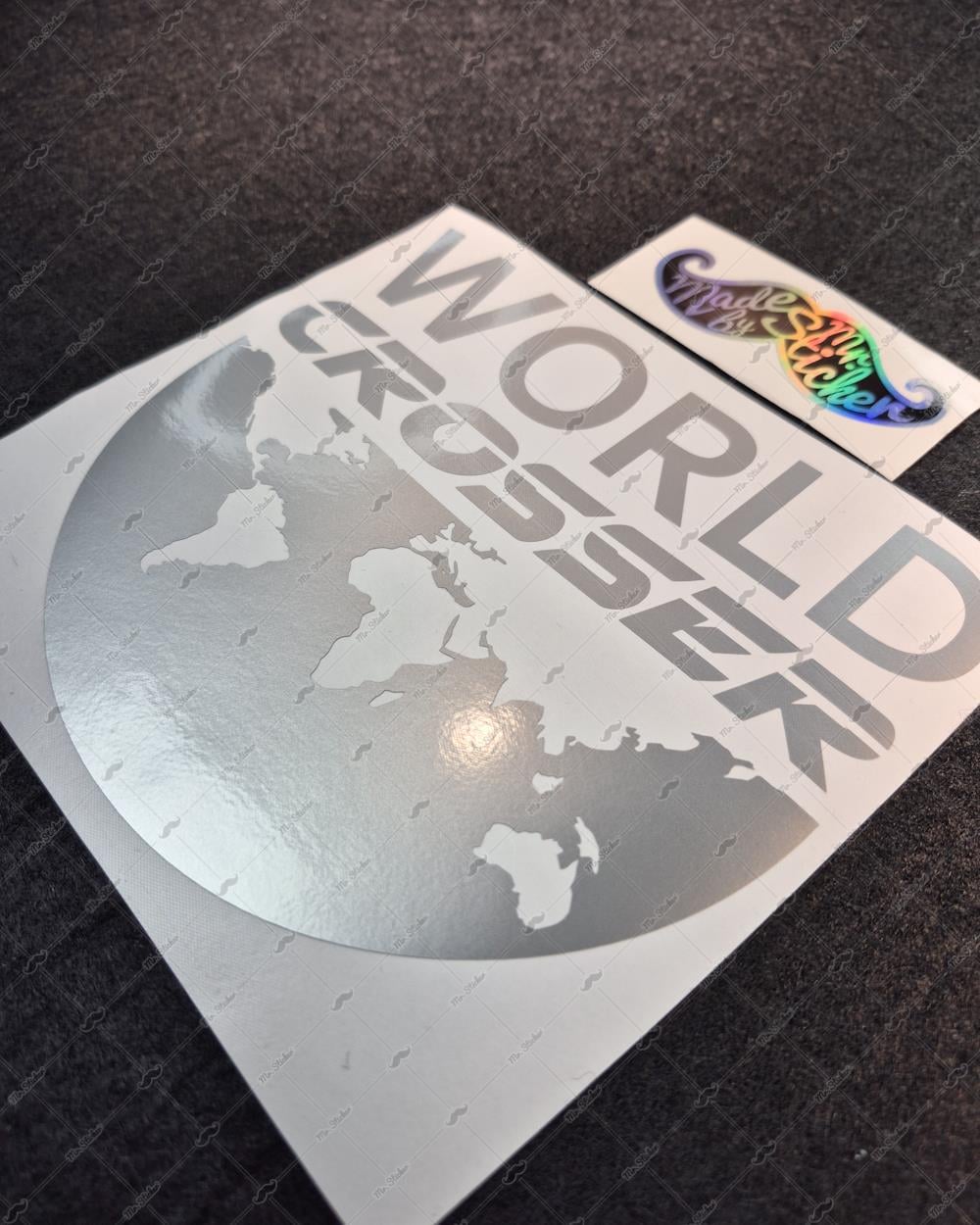 CSE2 World Crosser (Dunyayi Gezen) Yazili Etiket - Renk Seçenekli