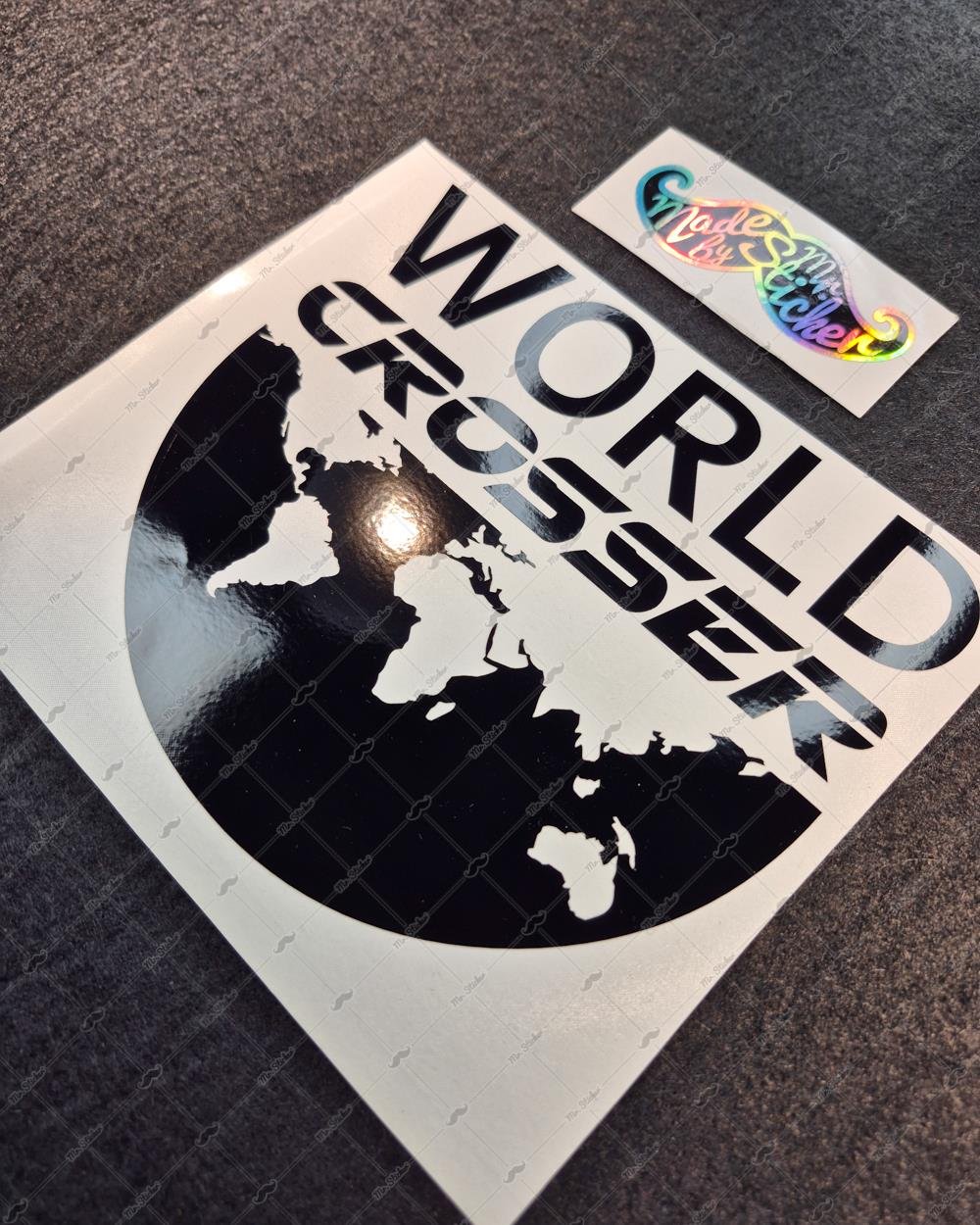 CSE2 World Crosser (Dunyayi Gezen) Yazili Etiket - Renk Seçenekli