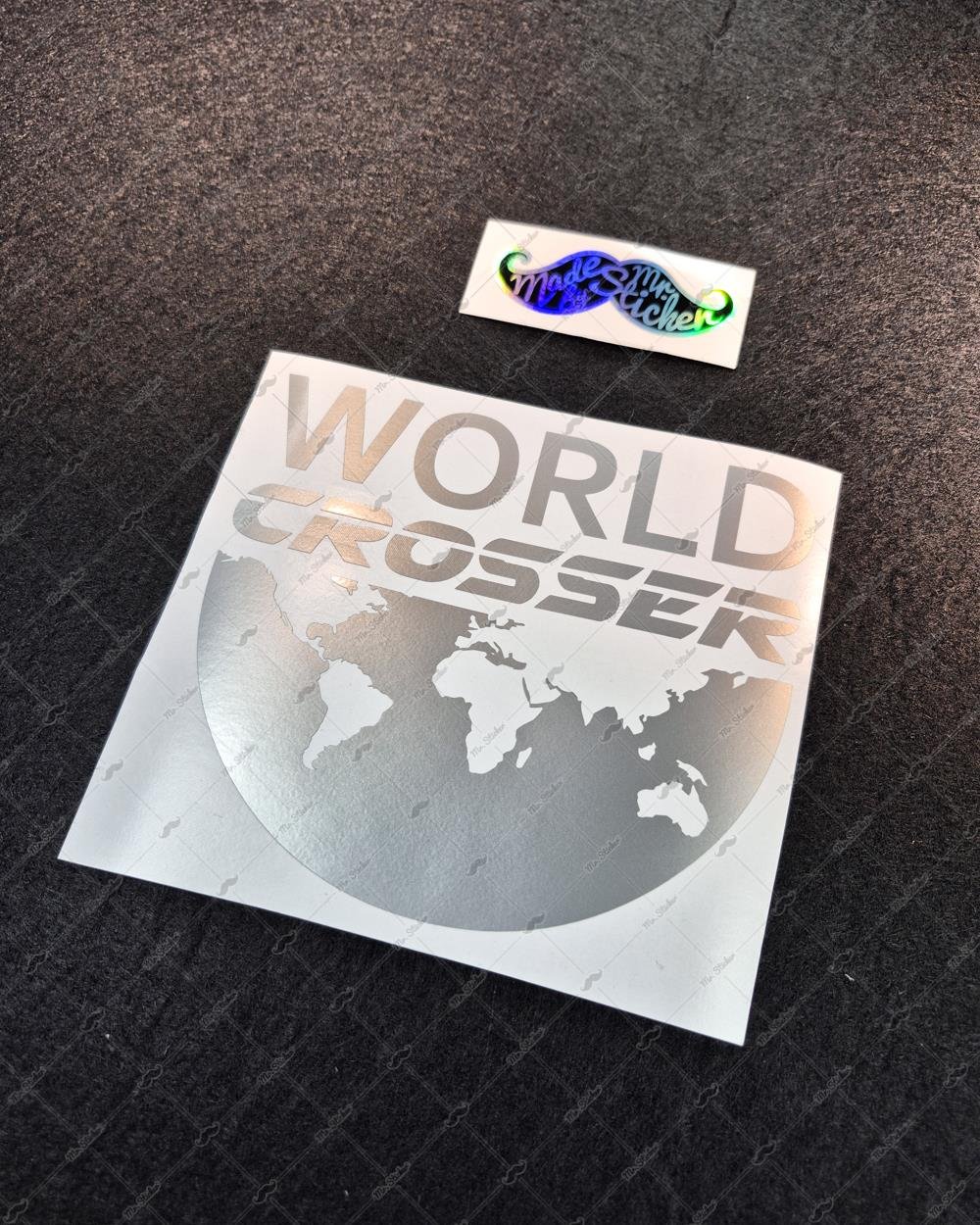 CSE2 World Crosser (Dunyayi Gezen) Yazili Etiket - Renk Seçenekli