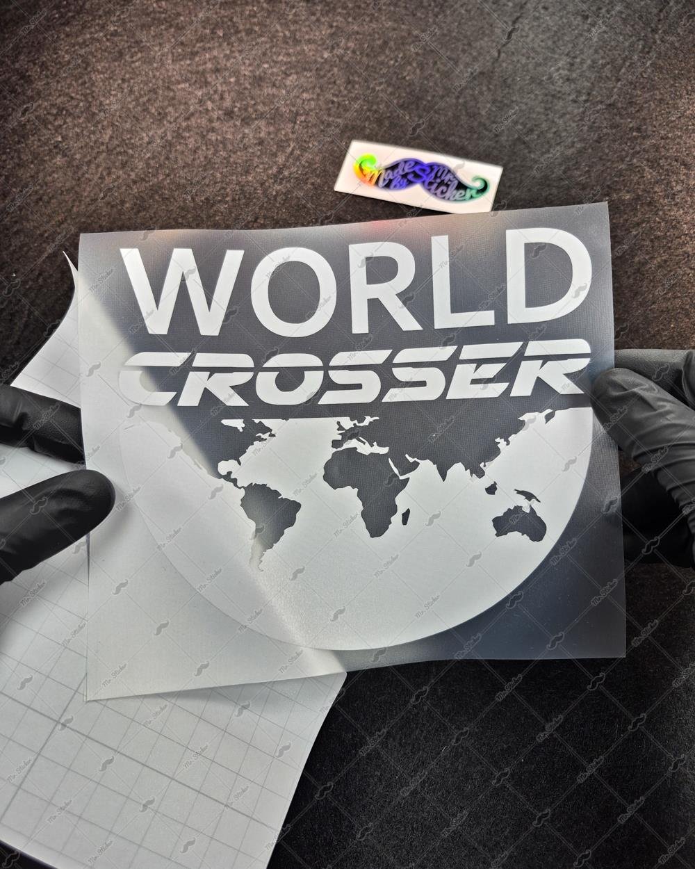 CSE2 World Crosser (Dunyayi Gezen) Yazili Etiket - Renk Seçenekli