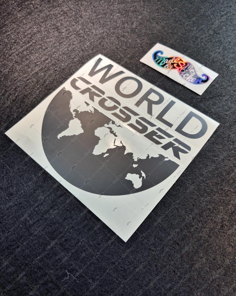 CSE2 World Crosser (Dunyayi Gezen) Yazili Etiket - Renk Seçenekli