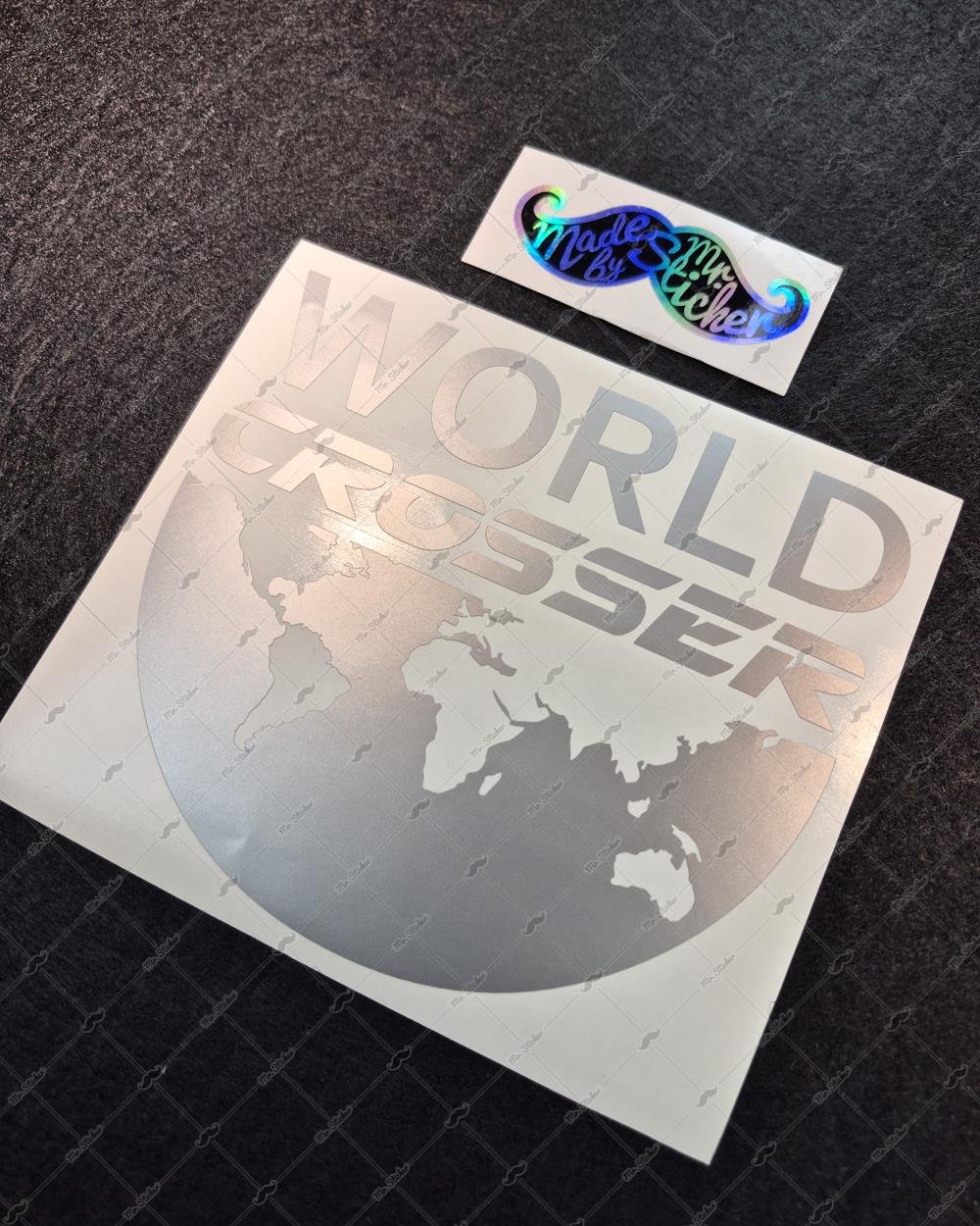 CSE2 World Crosser (Dunyayi Gezen) Yazili Etiket - Renk Seçenekli