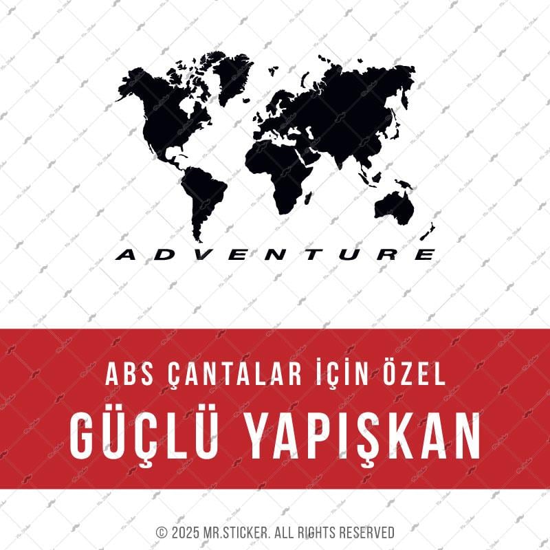 CSE3 Detayli Kesim Dunya Haritasi - YÜKSEK YAPIŞKANLI