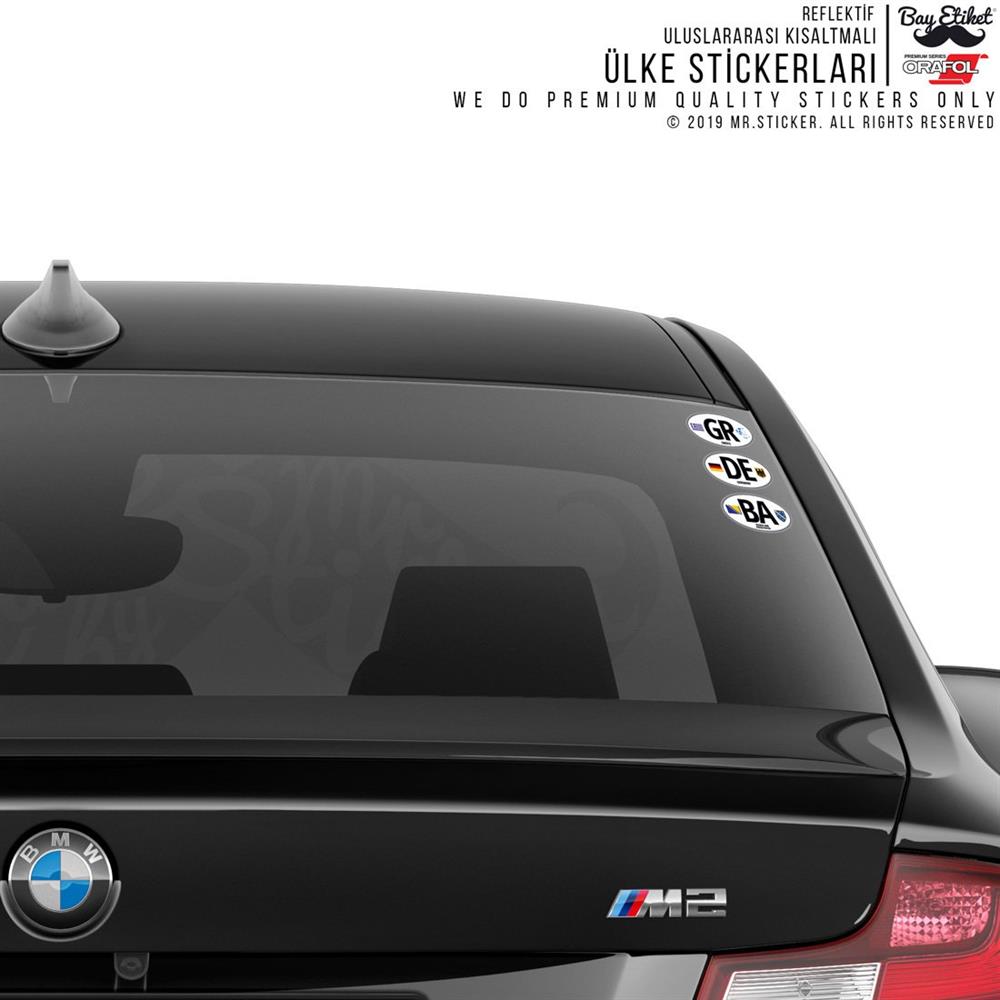 CSE30 Sirp (RS) Reflektif Ulke Etiketi