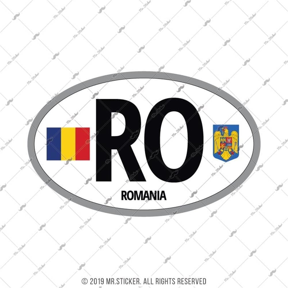 CSE33 Romanya (RO) Reflektif Ulke Etiketi