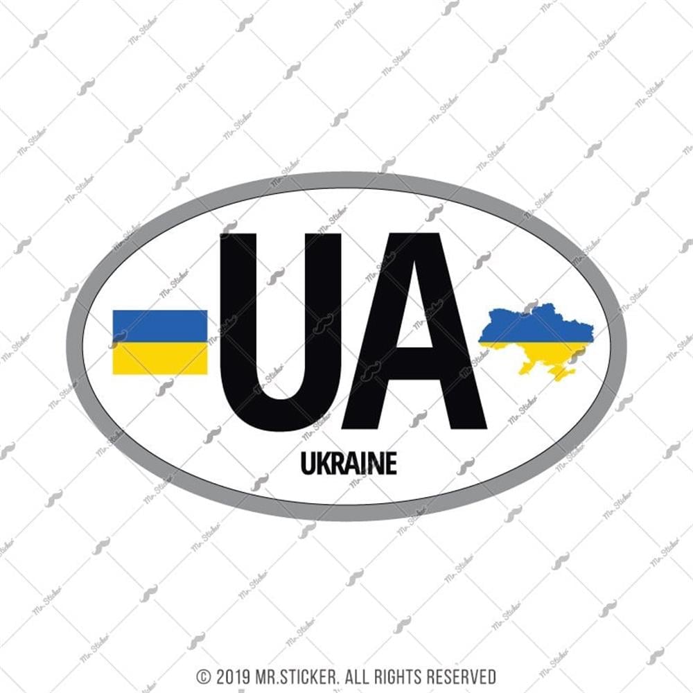 CSE38 Ukrayna (UA) Reflektif Ulke Etiketi
