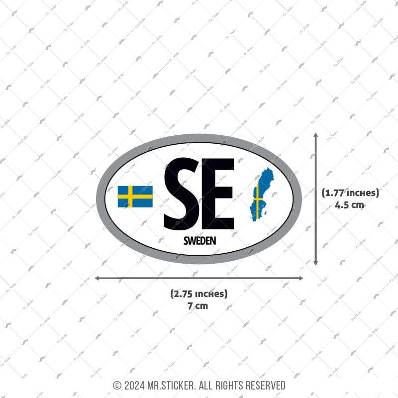 CSE51 Isvec (SE) Reflektif Ulke Etiketi