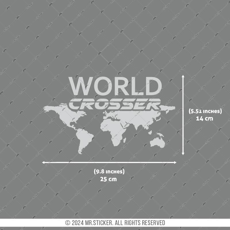 CSE9S İkili Set - World Crosser (Dunyayi Gezen) Etiketi - Mat Gumus Gri