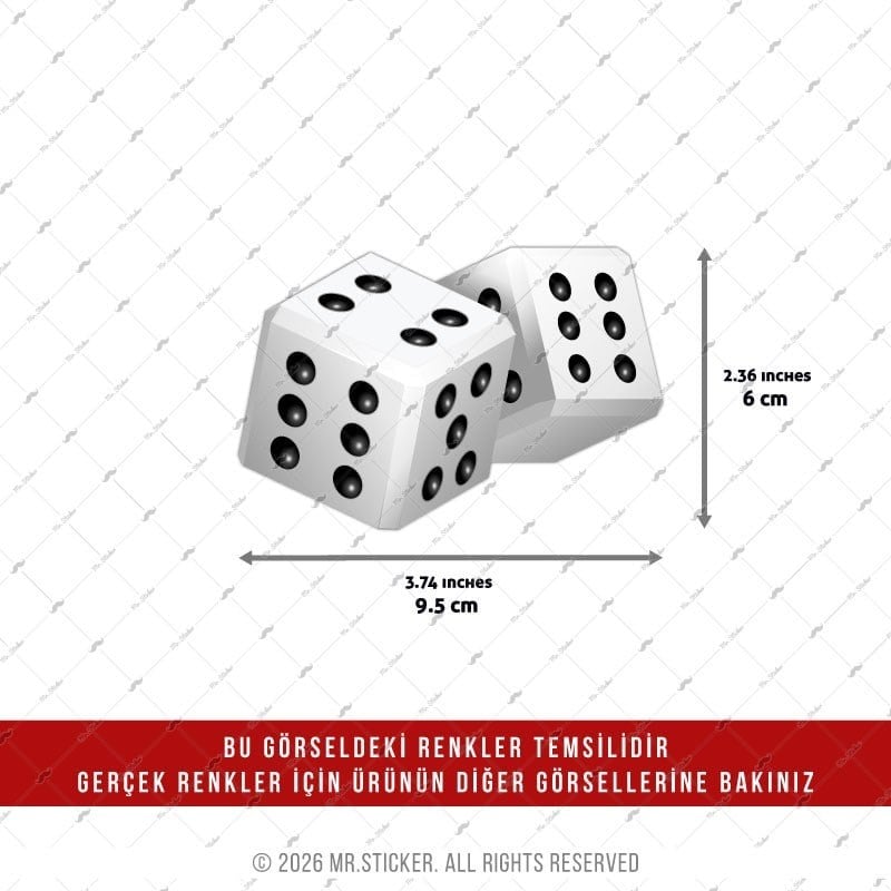 CSFT17 Renk Değiştiren Seri Zar Etiketi