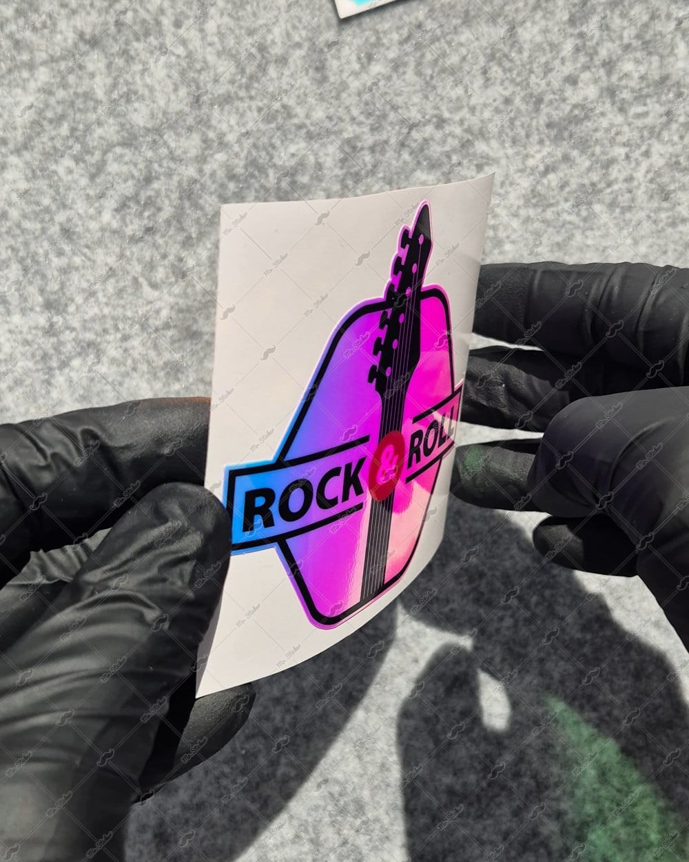 CSFT27 Renk Değiştiren Seri Rock N Roll Etiketi