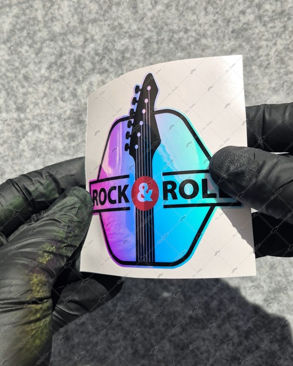 CSFT27 Renk Değiştiren Seri Rock N Roll Etiketi