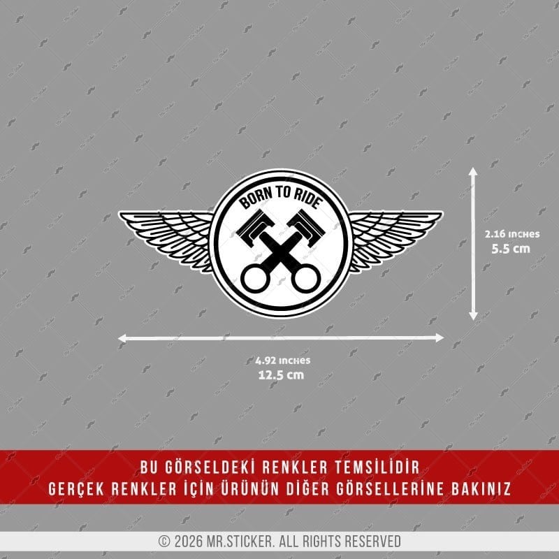 CSFT29 Renk Değiştiren Seri Ride or Die Yazılı Etiket