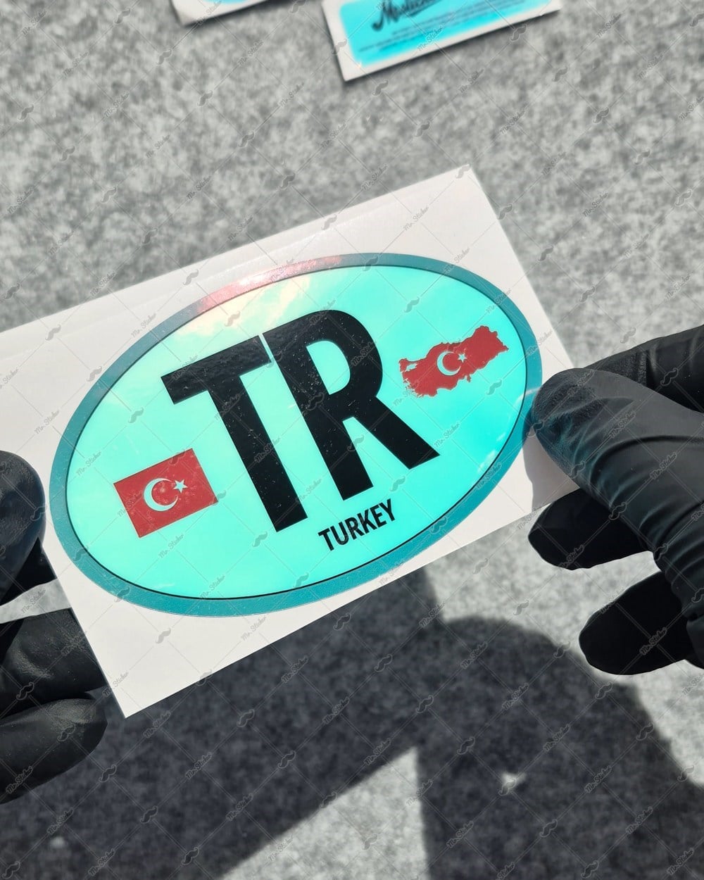 CSFT4 Renk Değiştiren Seri Turkiye (TR) Ulke Etiketi