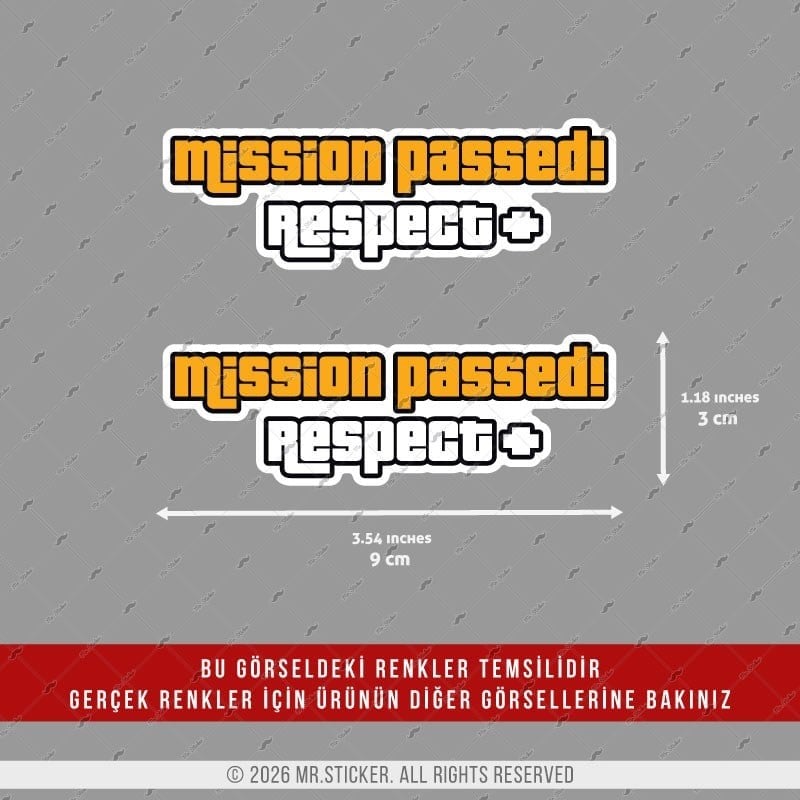 CSFT43 Renk Değiştiren Seri Respect Yazılı Etiket 2 li Set