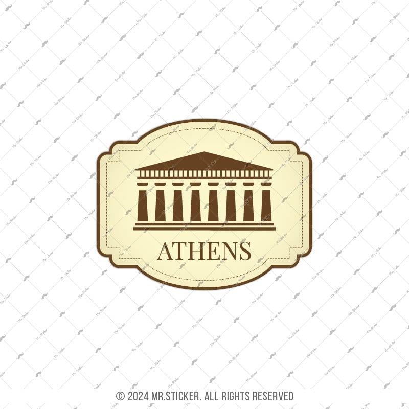 CST11 Athens Yunanistan Etiketi