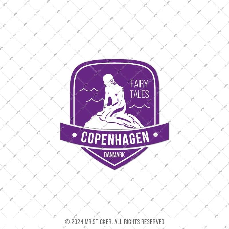 CST13 Copenhagen Danimarka Etiketi