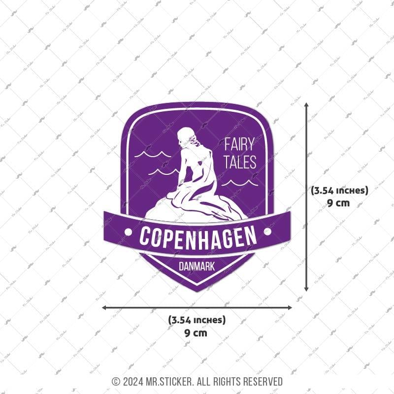 CST13 Copenhagen Danimarka Etiketi