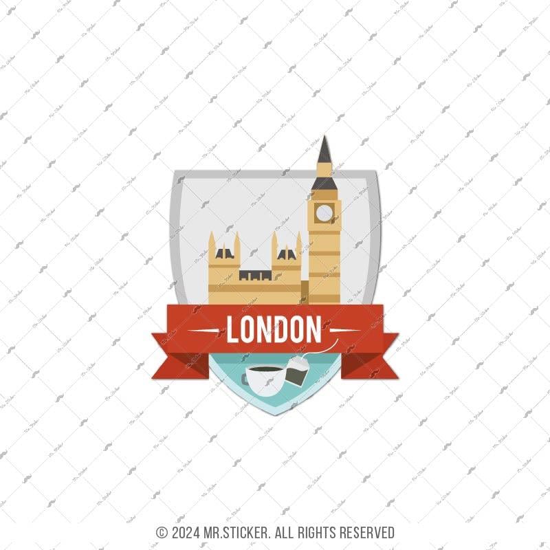 CST28 Londra Saat Kulesi Etiketi
