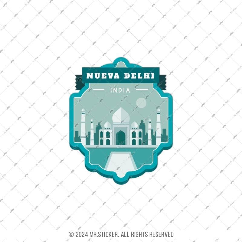 CST30 Yeni Delhi Hindistan Etiketi