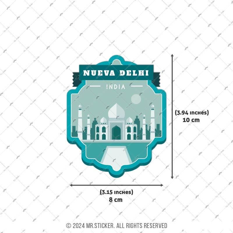 CST30 Yeni Delhi Hindistan Etiketi