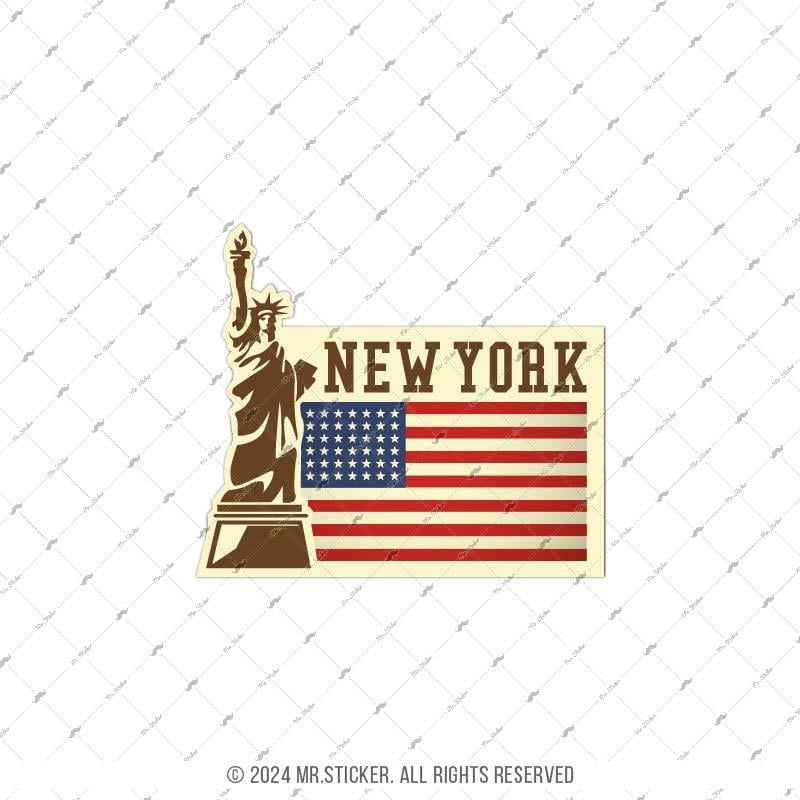 CST33 New York Etiketi