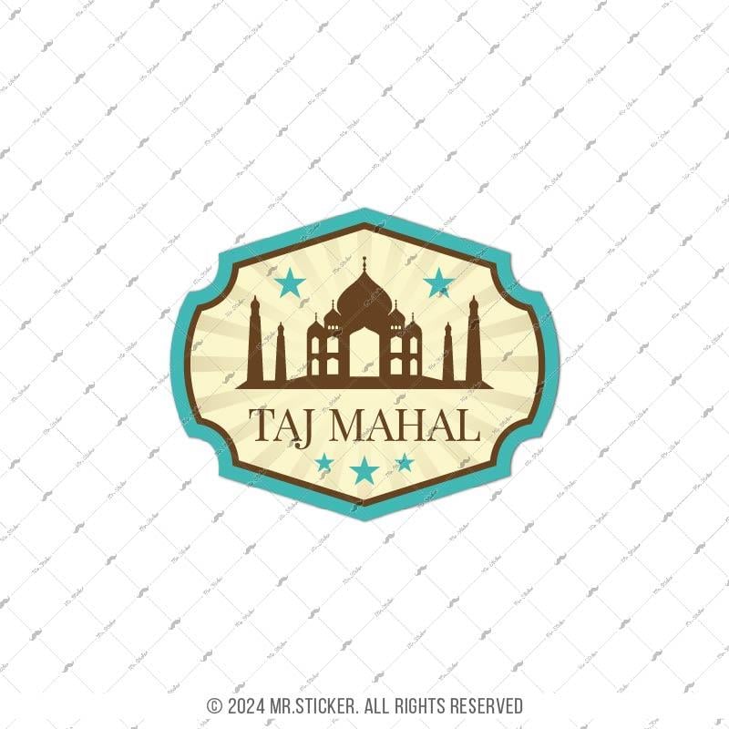 CST41 Taj Mahal Etiketi