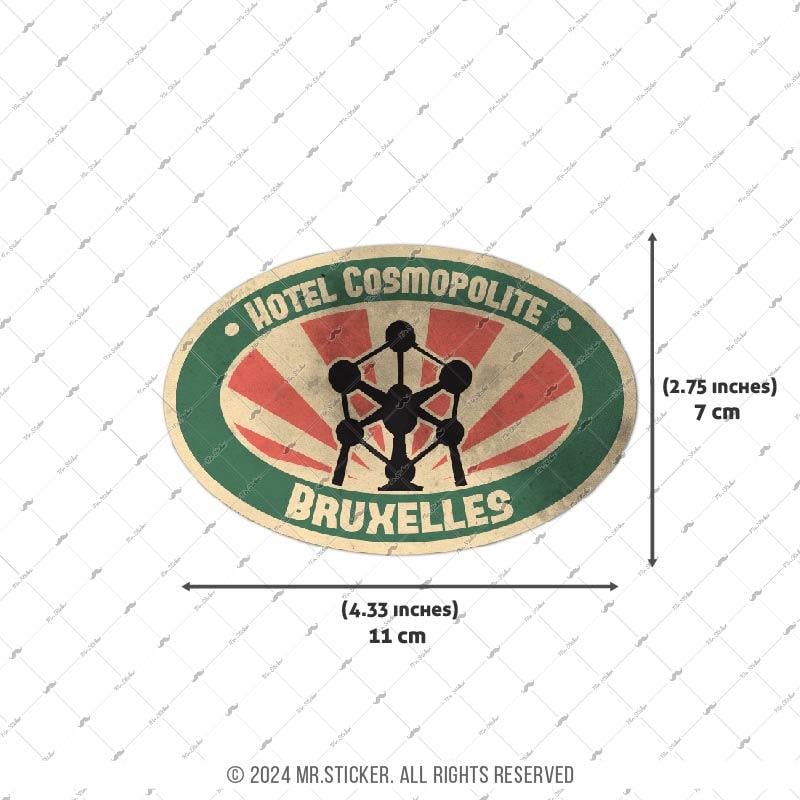 CST5 Eskitme Desenli Bruxelles Etiketi
