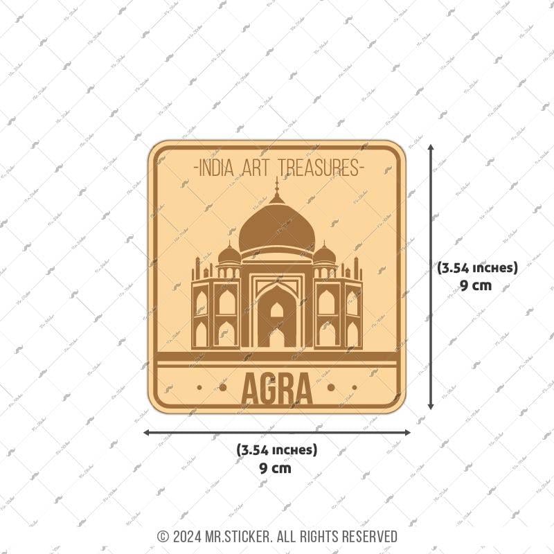 CST9 Agra Hindistan Etiketi