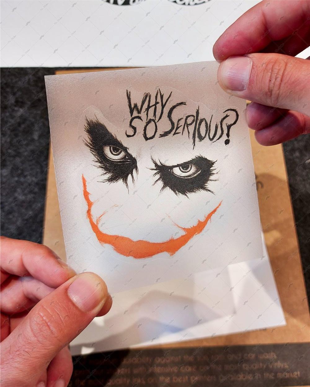 CW6 Ozel Seri - Joker Yuzu Why so Serious Etiketi