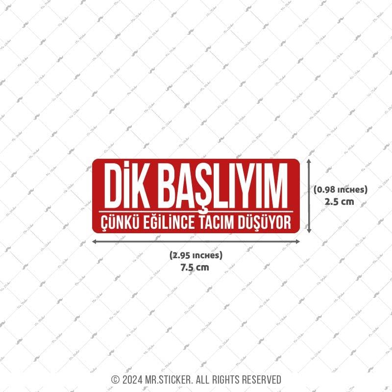 ESP49 V3 Dik Basliyim Yazili Etiket