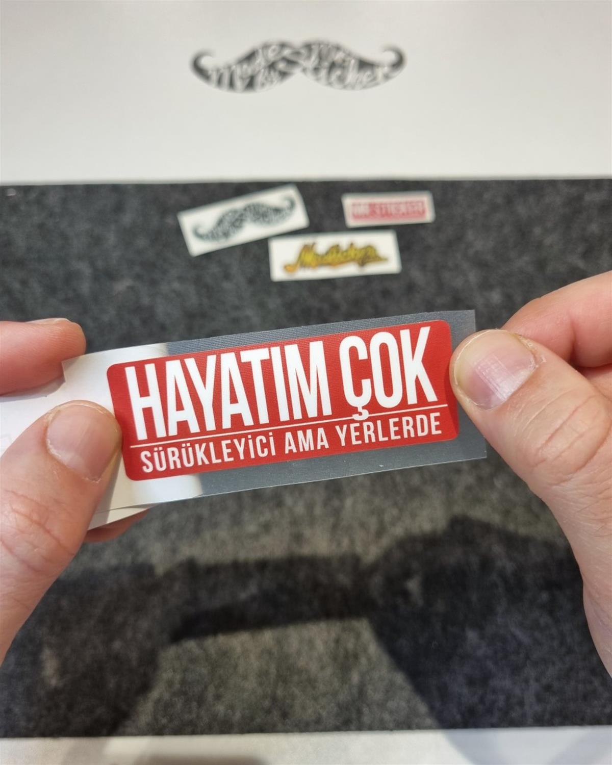 ESP51 V3 Hayatim Cok Surukleyici Yazili Etiket