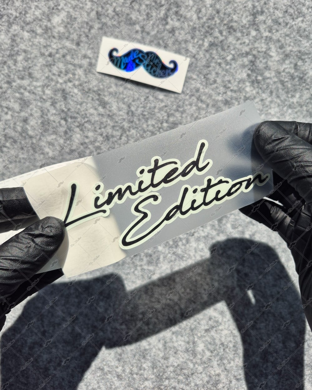 GIDW9 Karanlıkta Işıldayan Limited Edition Yazılı Etiket